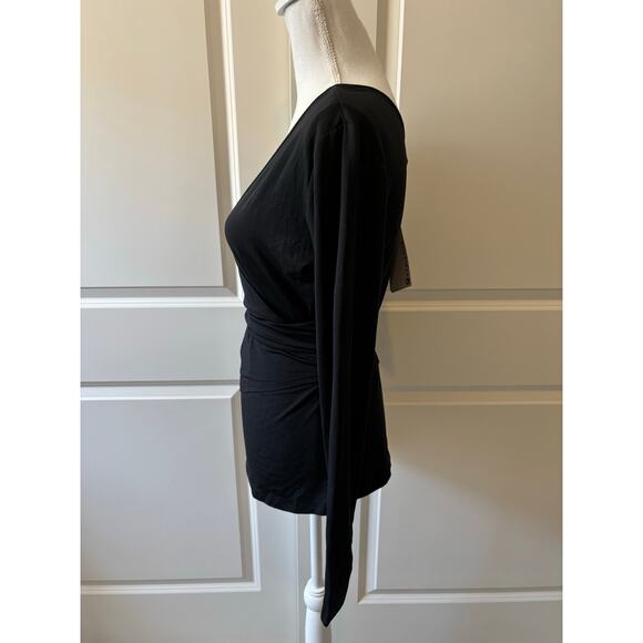 NWT Fabletics Athletic Long Sleeve Heather Top - Picture 2 of 6